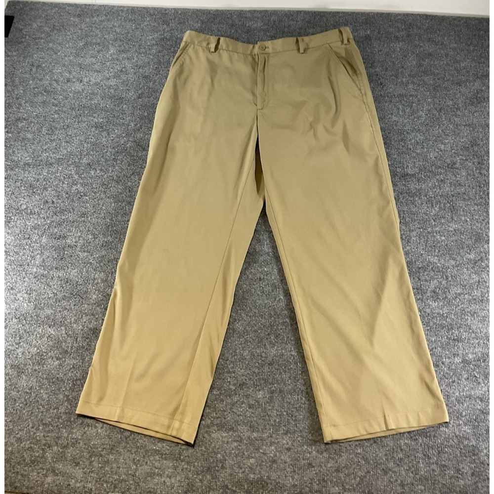 Nike Golf Dri-FIT Pants 36x30 Khaki Performance Stretch Golf Chino Men's